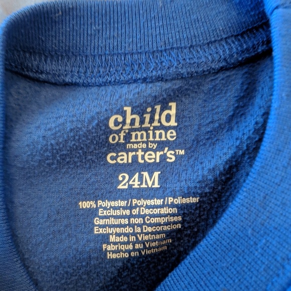 Child of Mine by Carter's cozy fleece pajamas 24M - Picture 4 of 4